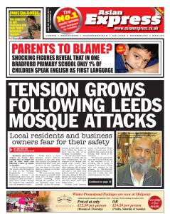 Tension grows following Leeds mosque attacks